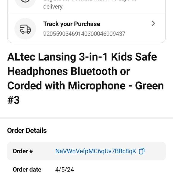 Altec Lansing Kid's Green 3-in-1 Volume Limiting Over the Ear Headphones - Picture 11 of 11